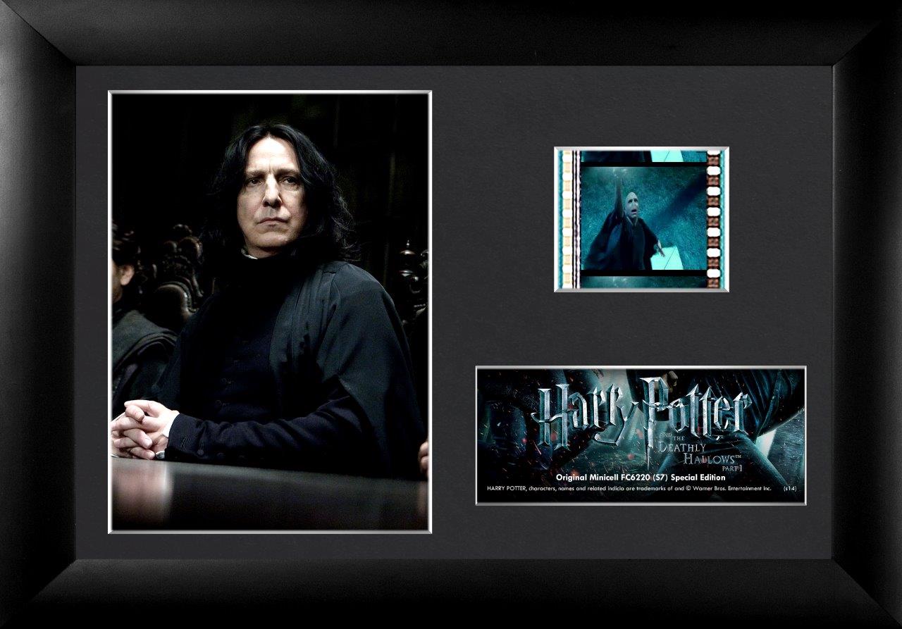 Harry Potter and the Deathly Hallows (Snape) Minicell FilmCells Framed Desktop Presentation USFC6220