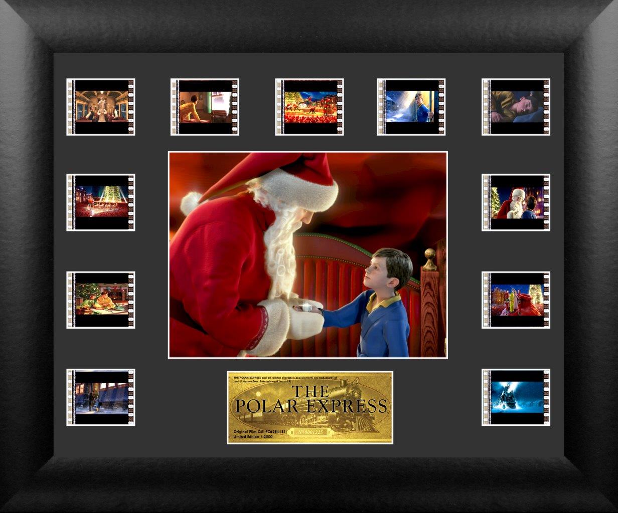 The Polar Express (S1) Limited Edition Mini Montage Framed FilmCells Presentation USFC6284