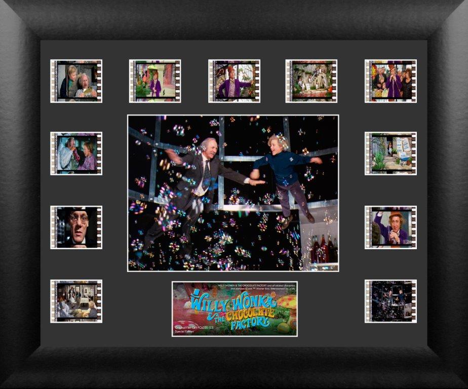 Willy Wonka and the Chocolate Factory (S3) Limited Edition Mini Montage Framed FilmCells Presentation USFC6330