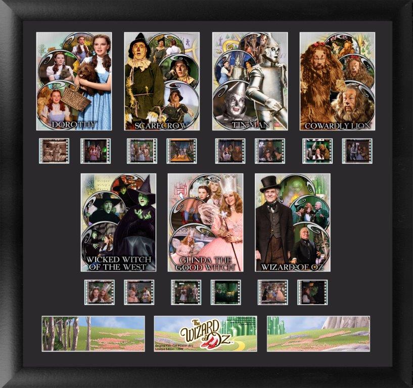 The Wizard of Oz (S1) FilmCells Presentation Limited Edition Montage Wall Art USFC6337