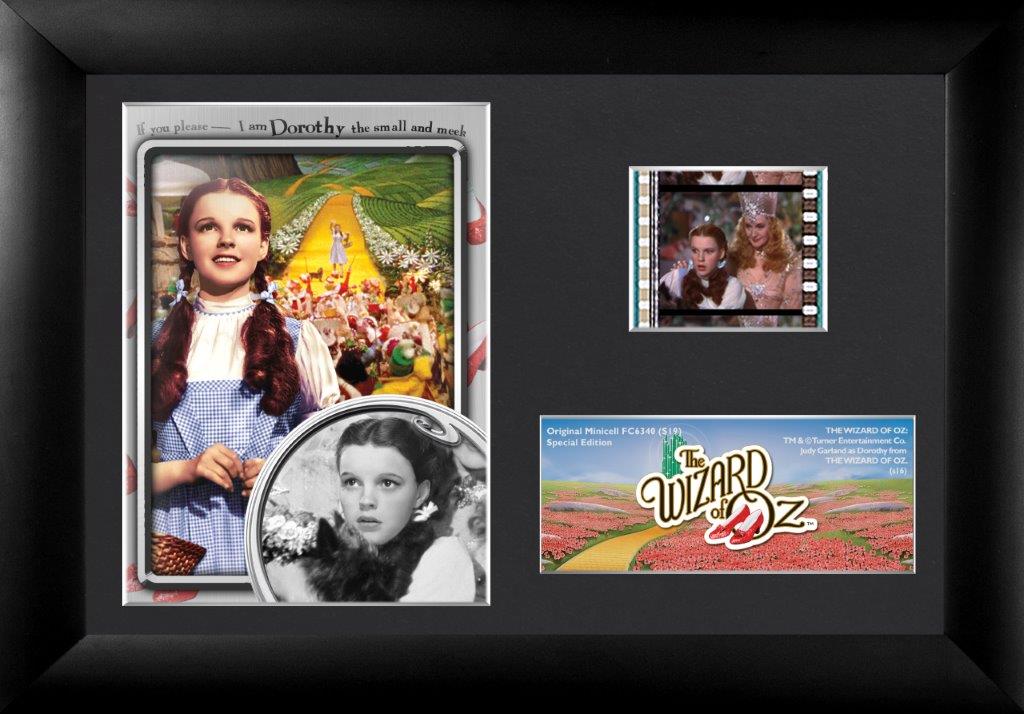 Wizard of Oz (S19) Minicell FilmCells Framed Desktop Presentation USFC6340