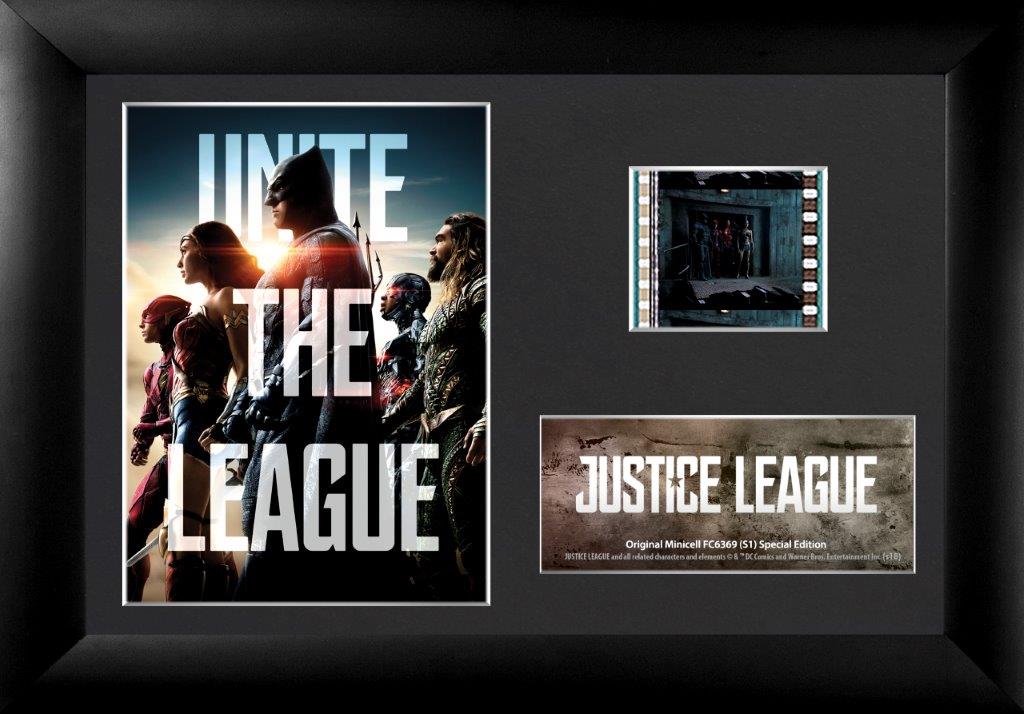 Justice League (Unite the League) Minicell FilmCells Framed Desktop Presentation USFC6369