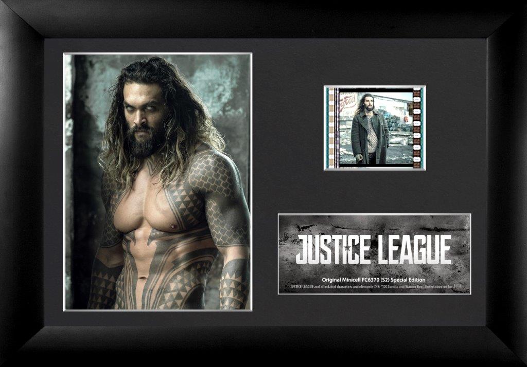 Justice League (Aquaman) Minicell FilmCells Framed Desktop Presentation USFC6370