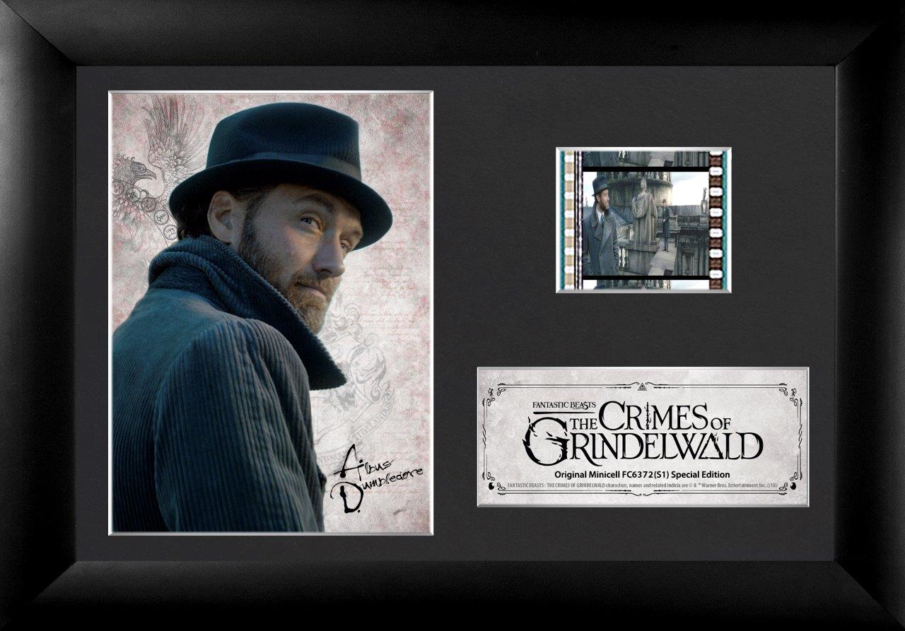 Fantastic Beasts: The Crimes of Grindelwald (Dumbledore) Minicell FilmCells Framed Desktop Presentation USFC6372