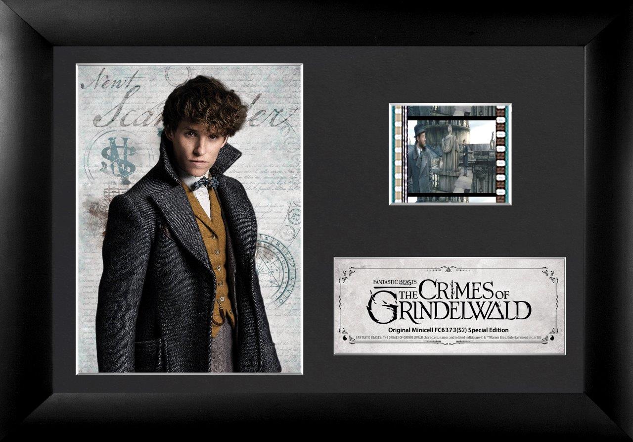 Fantastic Beasts: The Crimes of Grindelwald (Newt Scamander) Minicell FilmCells Framed Desktop Presentation USFC6373