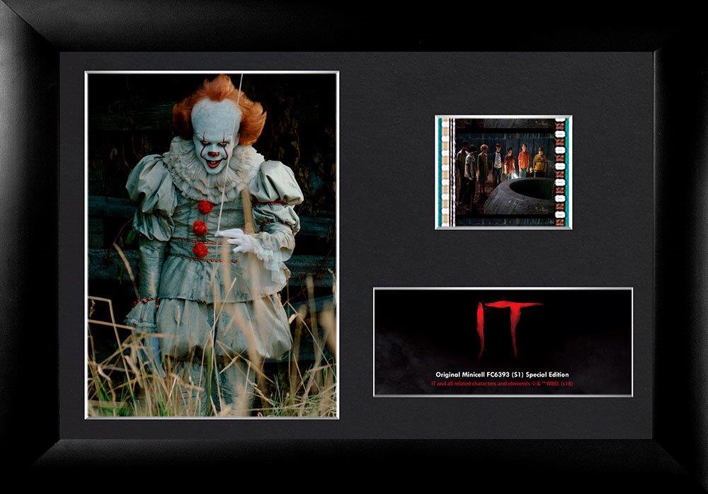 IT (Pennywise The Clown) Minicell FilmCells Framed Desktop Presentation USFC6393