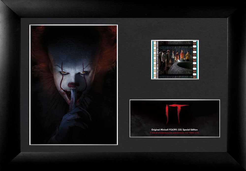 IT (Pennywise) Minicell FilmCells Framed Desktop Presentation USFC6395