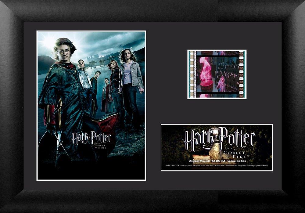 Harry Potter And The Goblet Of Fire (Movie Poster) Minicell FilmCells Framed Desktop Presentation USFC6403