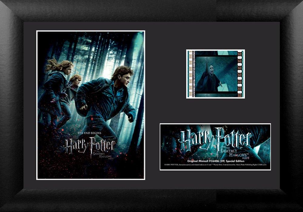 Harry Potter and the Deathly Hallows (Movie Poster) Minicell FilmCells Framed Desktop Presentation USFC6406