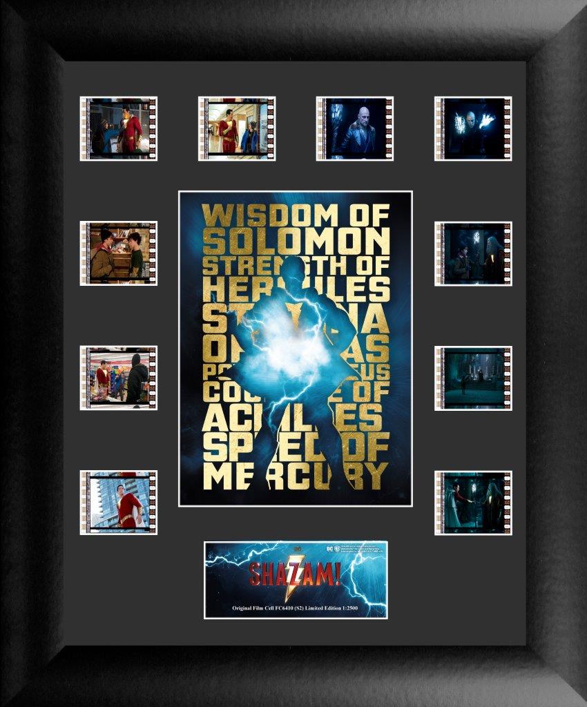 Shazam (S2) Limited Edition Mini Montage Framed FilmCells Presentation USFC6410