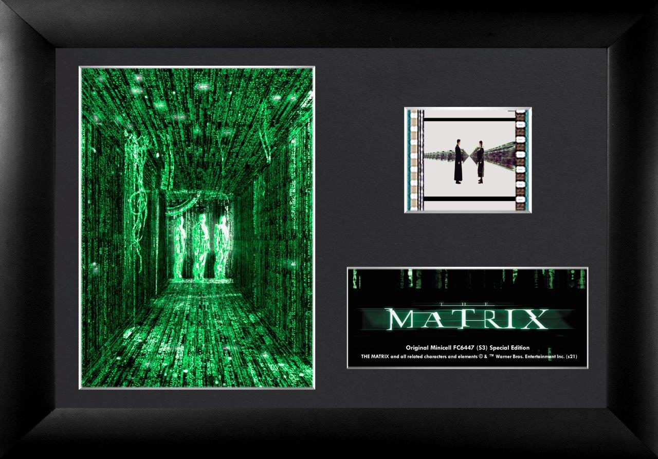 The Matrix (S3) Minicell FilmCells Framed Desktop Presentation USFC6447