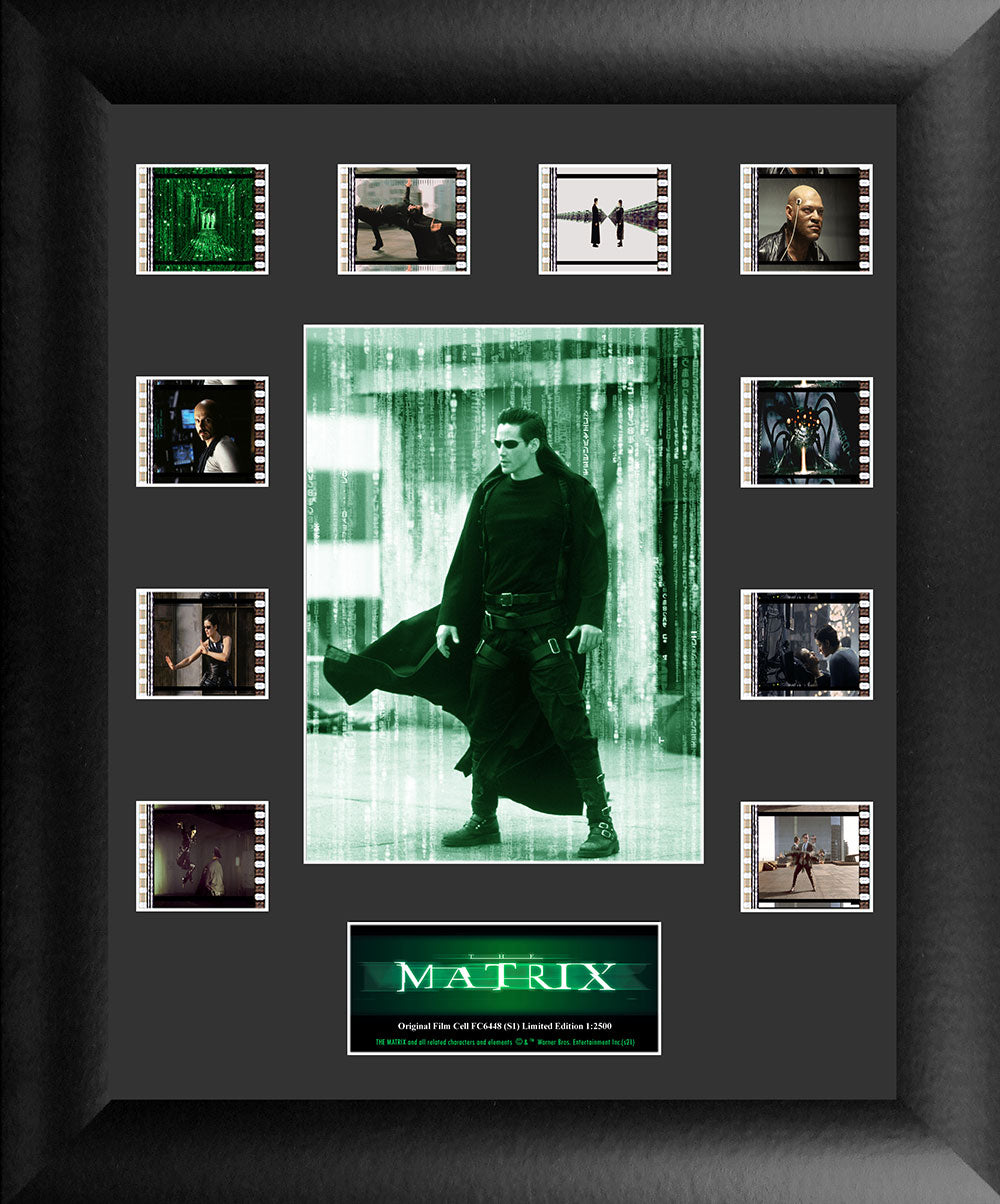 The Matrix (S1)Limited Edition Mini Montage Framed FilmCells Presentation USFC6448