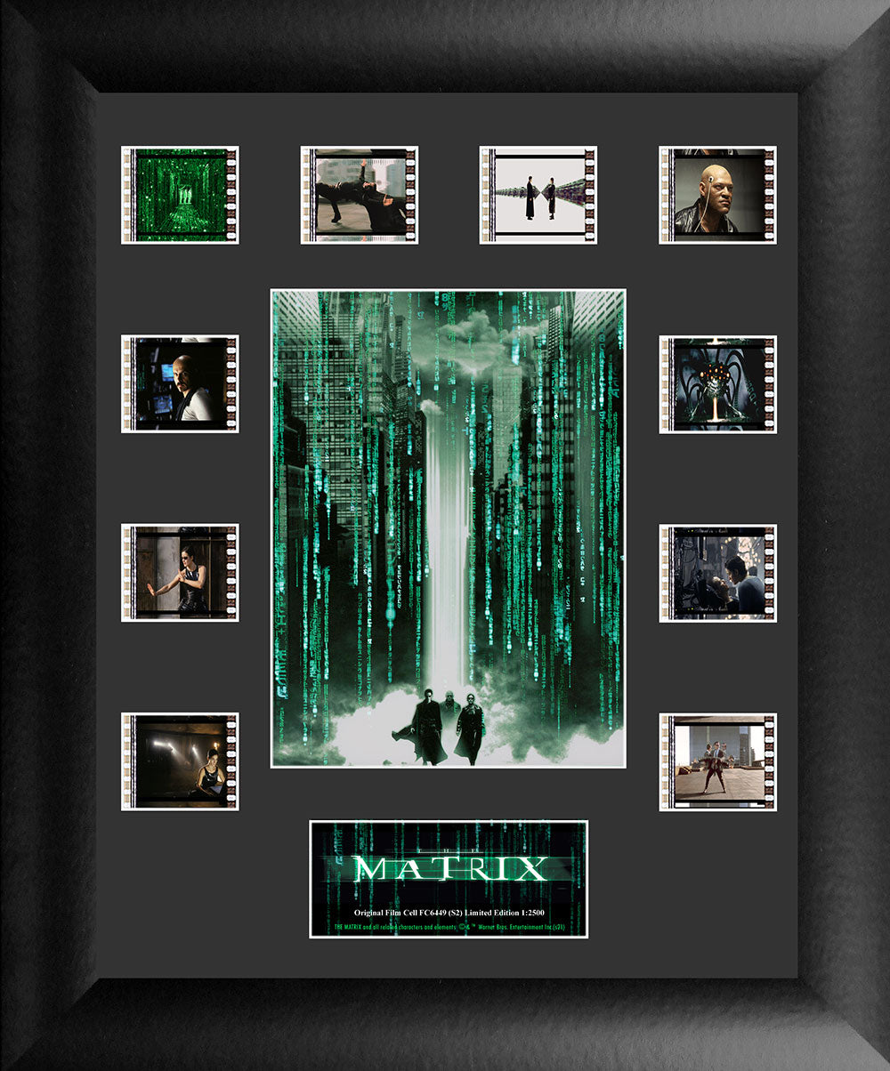 The Matrix (S2) Limited Edition Mini Montage Framed FilmCells Presentation USFC6449