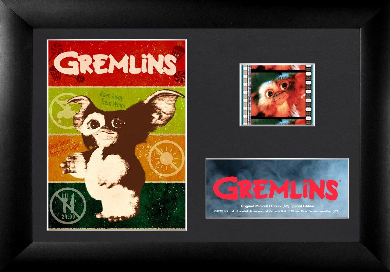 Gremlins (Gizmo) Minicell FilmCells Framed Desktop Presentation USFC6453