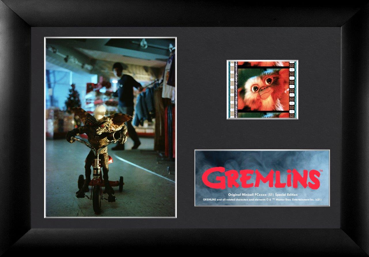 Gremlins (Stripe) Minicell FilmCells Framed Desktop Presentation USFC6455
