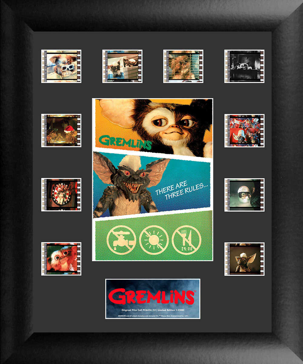 Gremlins (S1) Limited Edition Mini Montage Framed FilmCells Presentation USFC6456