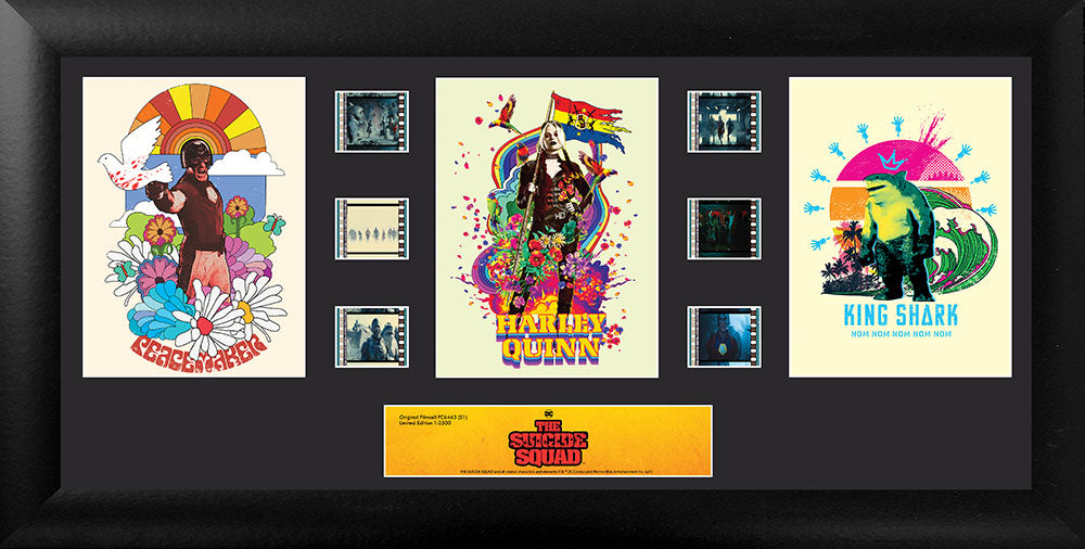The Suicide Squad (S1) Limited Edition Trio Framed FilmCells Presentation USFC6463