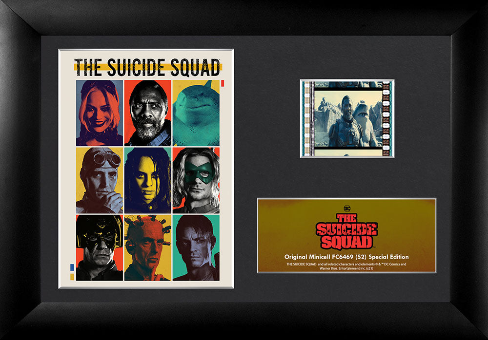 The Suicide Squad (S2) Minicell FilmCells Framed Desktop Presentation USFC6469