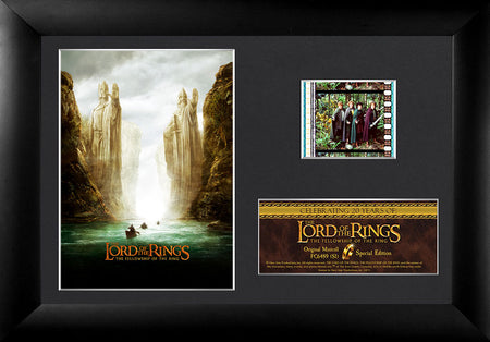 Lord of the Rings Fellowship of the Ring (20th Anniversary) Minicell FilmCells Framed Desktop Presentation USFC6489