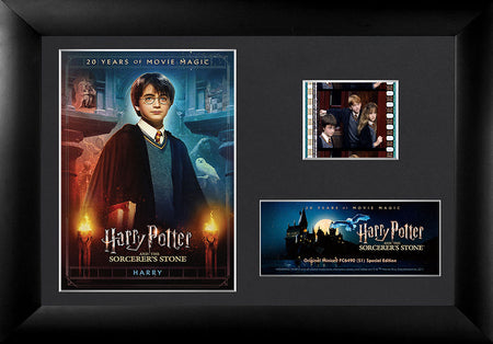 Harry Potter and the Sorcerers Stone (20th Anniversary) Minicell FilmCells Framed Desktop Presentation USFC6490