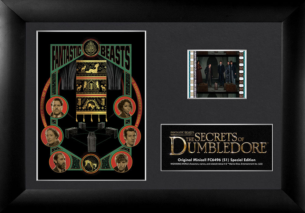 Fantastic Beasts: The Secrets of Dumbledore (S1) Minicell FilmCells Framed Desktop Presentation USFC6496
