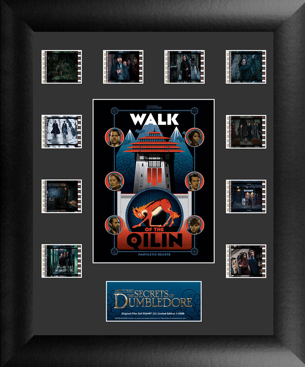 Fantastic Beasts: The Secrets of Dumbledore (S1) Limited Edition Mini Montage Framed FilmCells Presentation USFC6497
