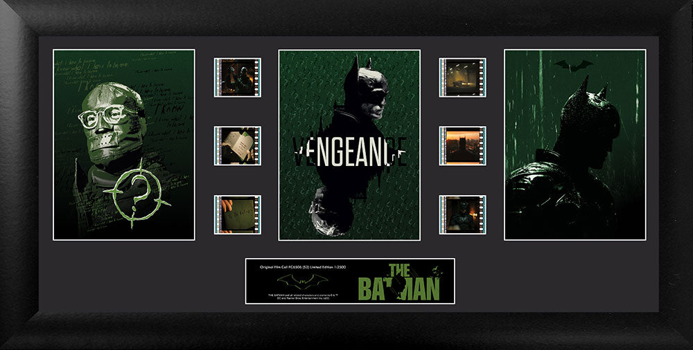 The Batman (S2) Limited Edition Trio Framed FilmCells Presentation USFC6506