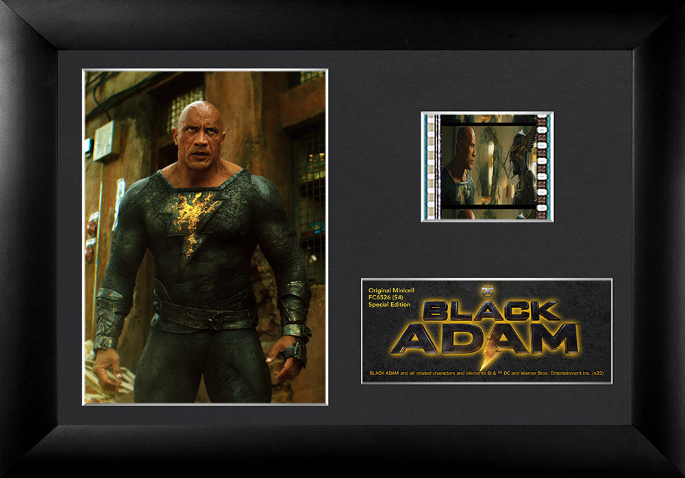 Black Adam (Live Action) Minicell FilmCells Framed Desktop Presentation USFC6526