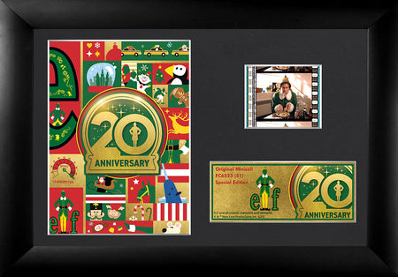 Elf 20th Anniversary (Collage) Minicell FilmCells Framed Desktop Presentation USFC6553